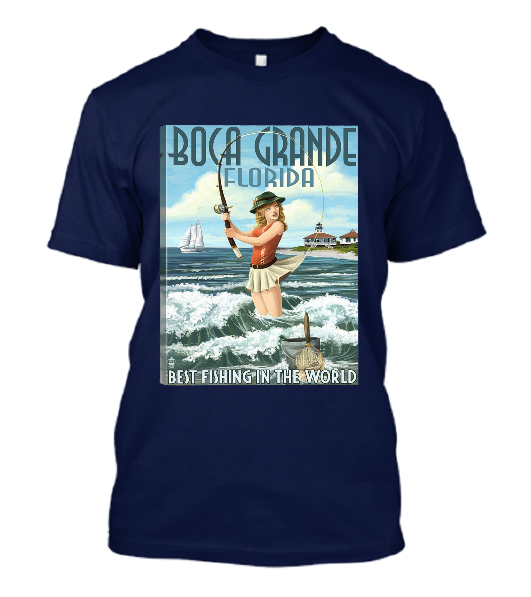 Boca Grande Florida Best Fishing In The World T-Shirt