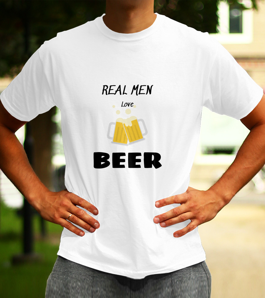 REAL MEN LOVE BEER T-Shirt