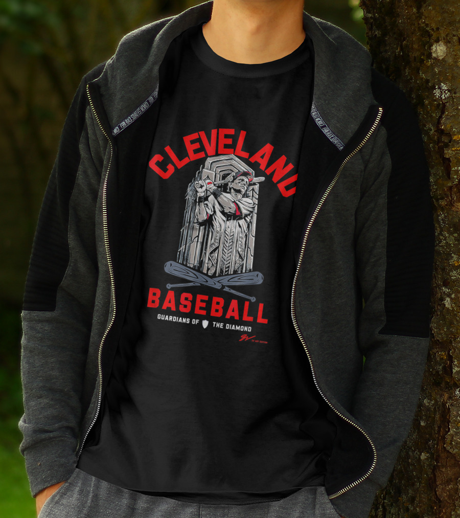Cleveland Baseball Guardians Of The Diamond T-Shirt