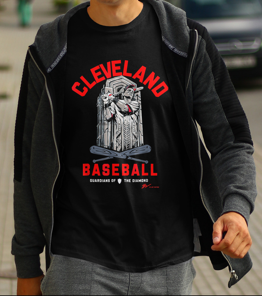 Cleveland Baseball Guardians Of The Diamond T-Shirt