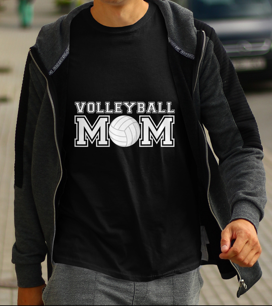 Volleyball Mom Volleyball T-Shirt