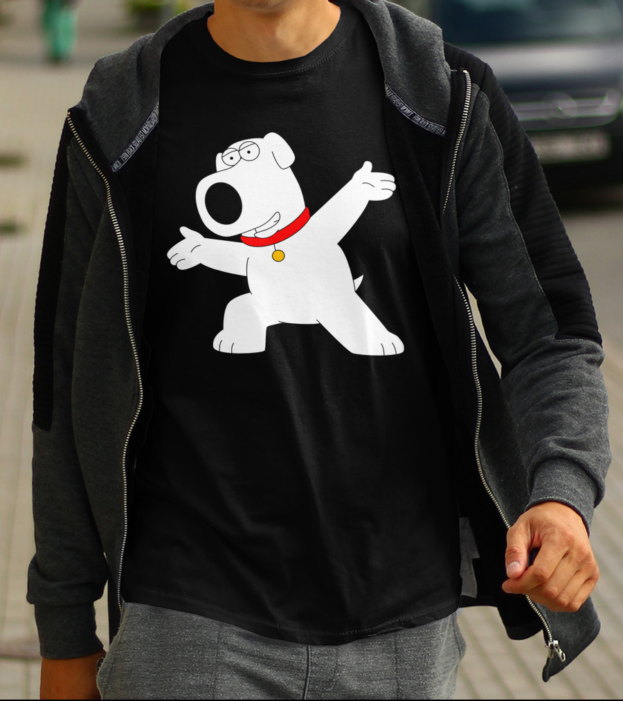 Brian Griffin Family Guy Dance Pose T-Shirt