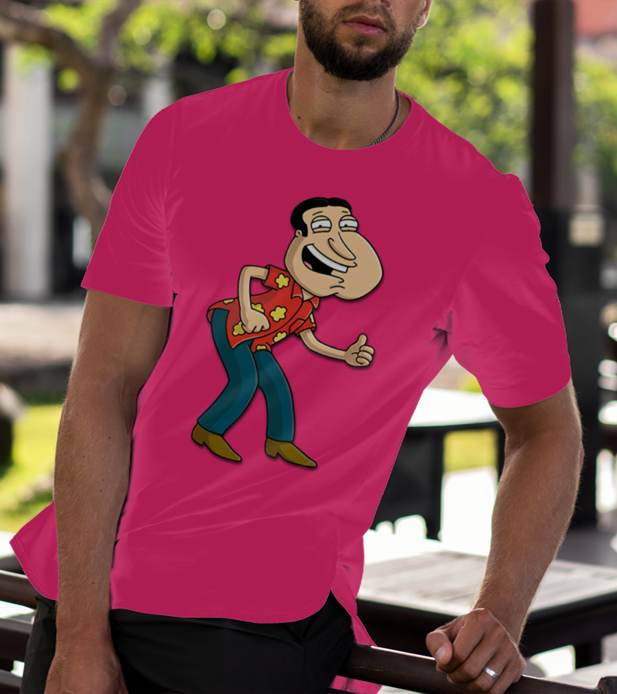 Glenn Quagmire Family Guy Thumbs Up Hawaiian Shirt Character T-Shirt