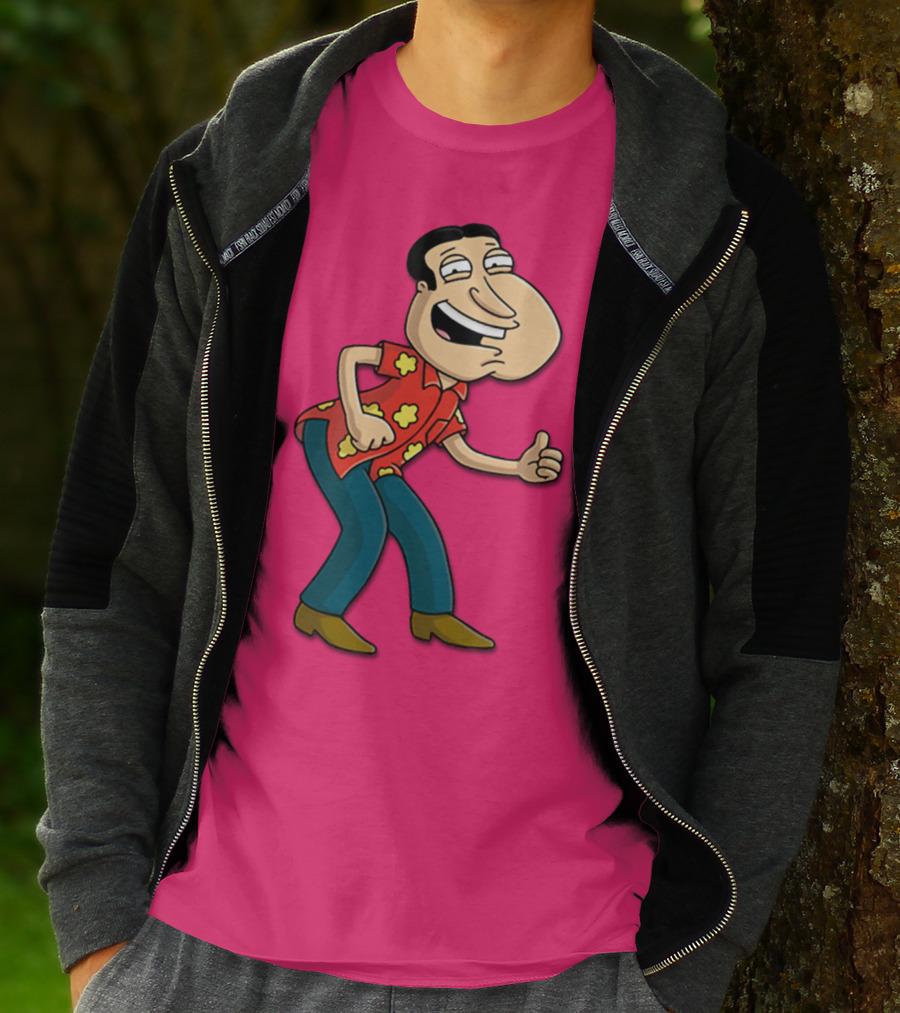 Glenn Quagmire Family Guy Thumbs Up Hawaiian Shirt Character T-Shirt