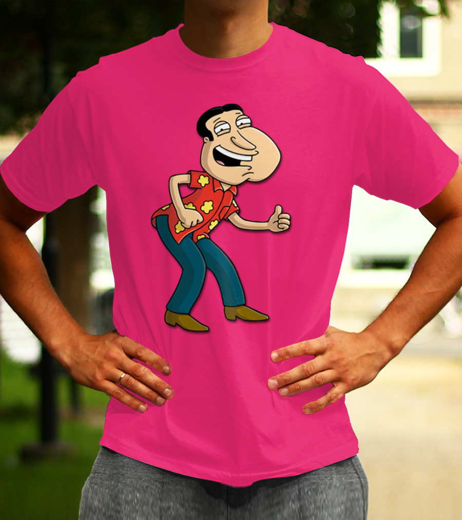 Glenn Quagmire Family Guy Thumbs Up Hawaiian Shirt Character T-Shirt