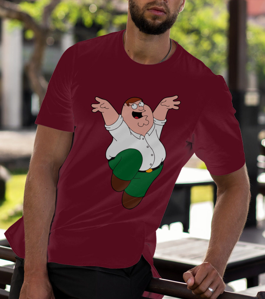 Peter Griffin Jumping Pose Family Guy T-Shirt