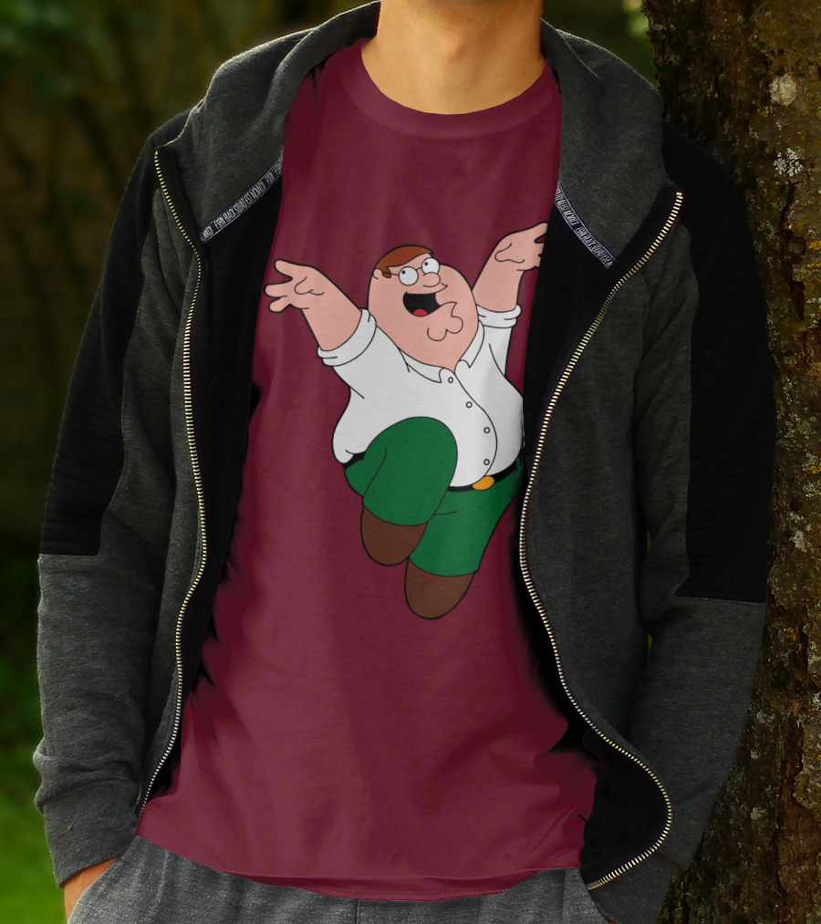 Peter Griffin Jumping Pose Family Guy T-Shirt