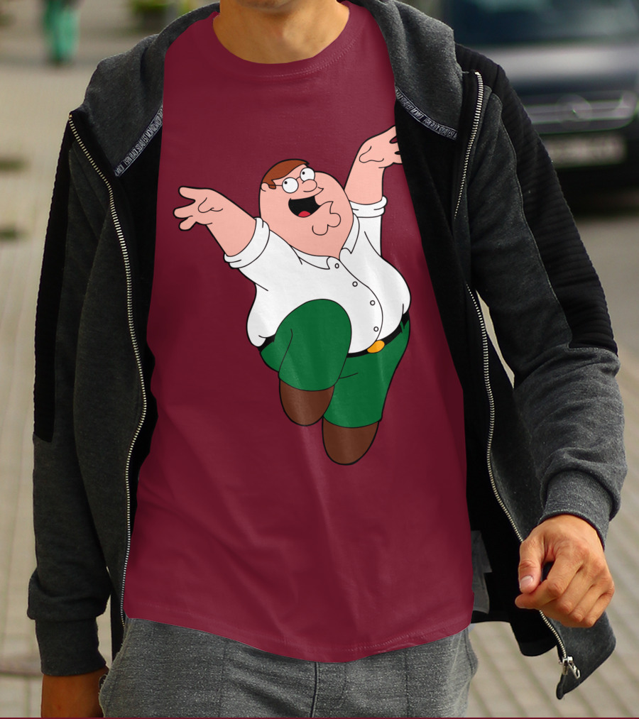 Peter Griffin Jumping Pose Family Guy T-Shirt