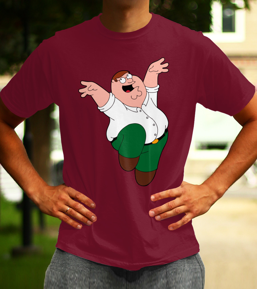Peter Griffin Jumping Pose Family Guy T-Shirt