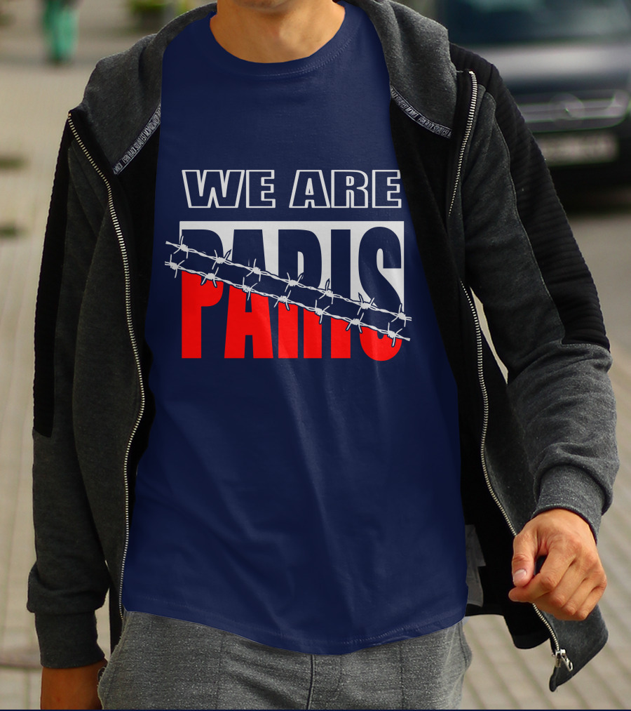 WE ARE PARIS Barbed Wire T-Shirt