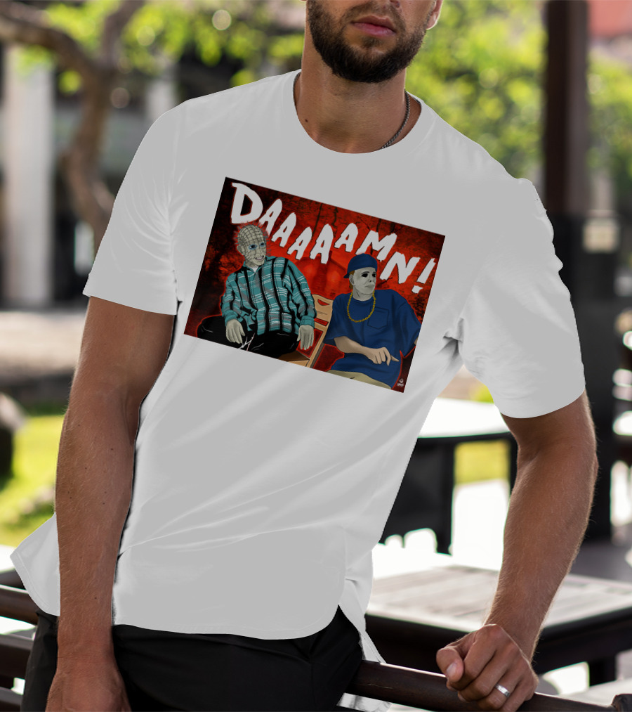 Daaaamn Horror Parody Friday Movie Scene T-Shirt
