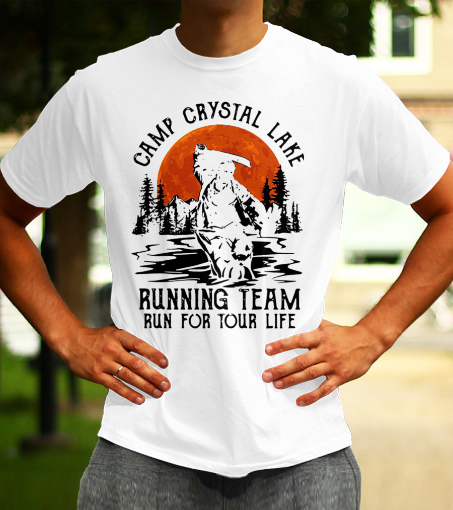 Camp Crystal Lake Running Team Run For Your Life T-Shirt