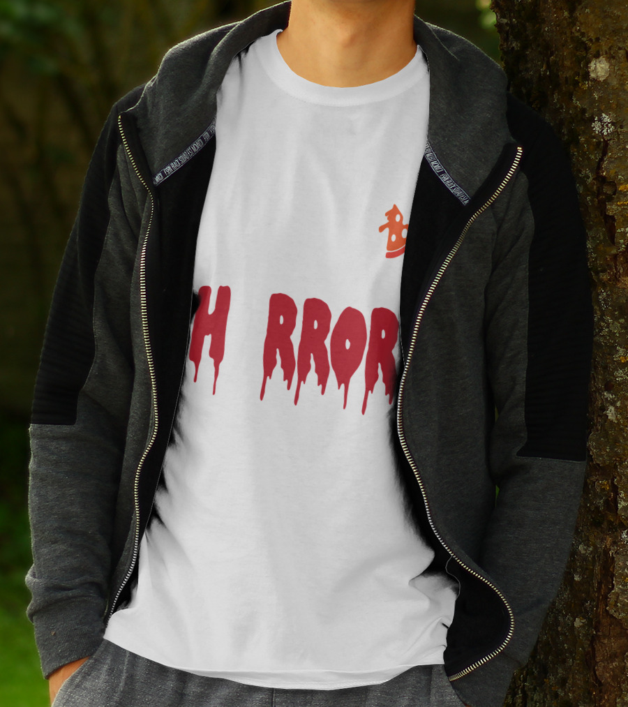 I Want Pizza And H Pizza Rror Movies T-Shirt