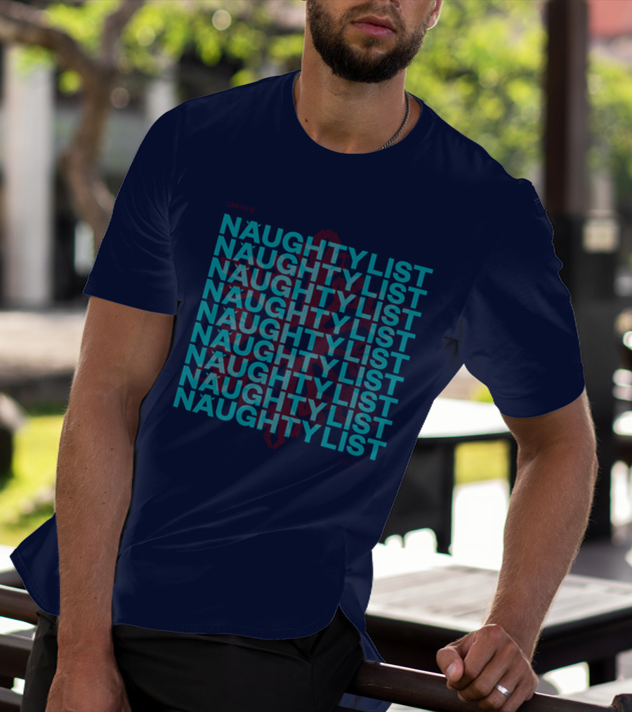 Liam Payne Naughty List Merch Shop Exclusive T-Shirt