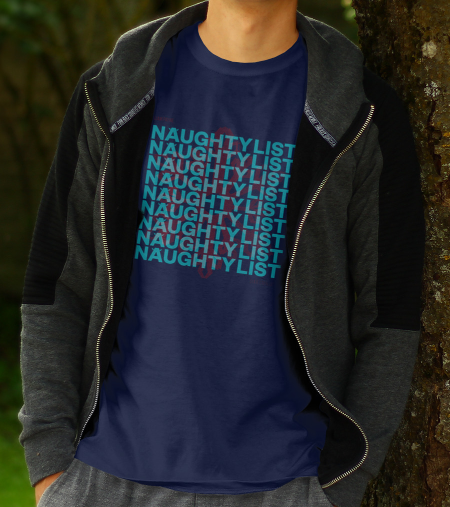 Liam Payne Naughty List Merch Shop Exclusive T-Shirt