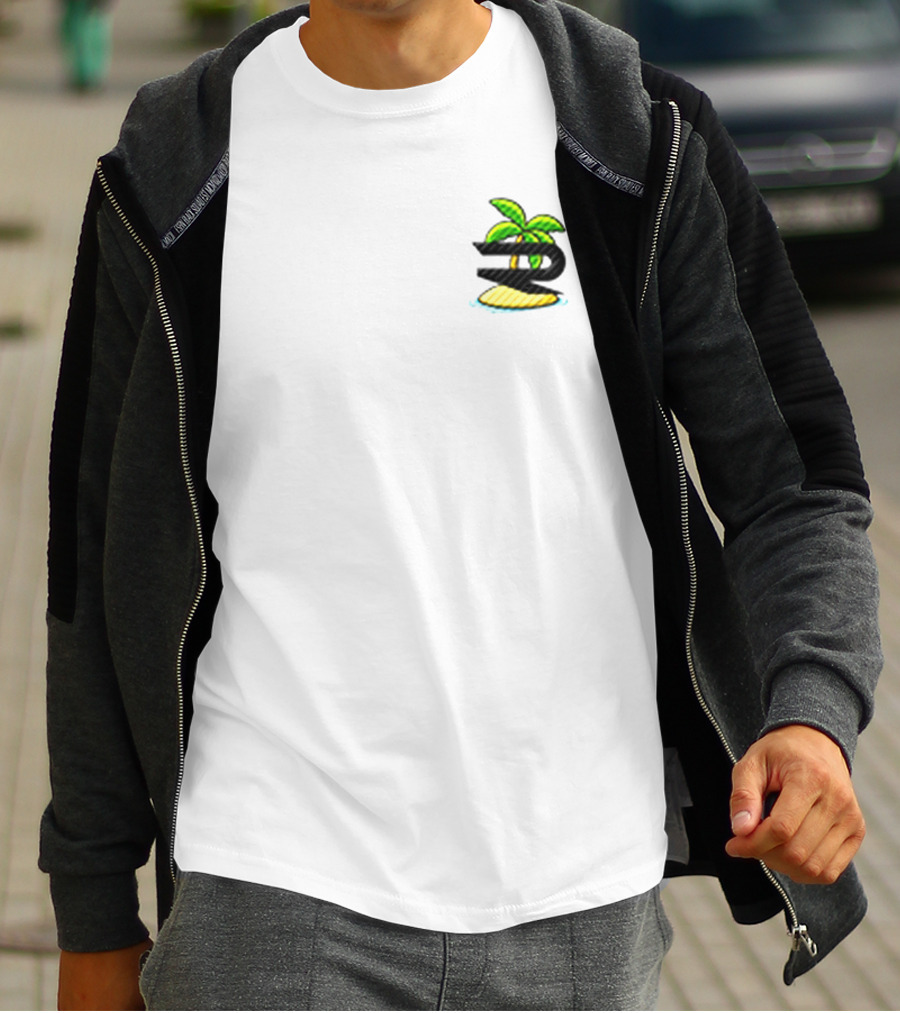 Ramee Merch Island Palm Tree T-Shirt