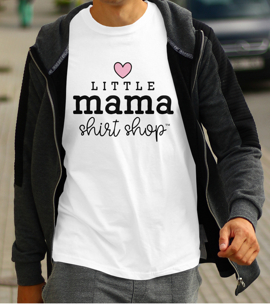 Little Mama Shirt Shop Heart T-Shirt