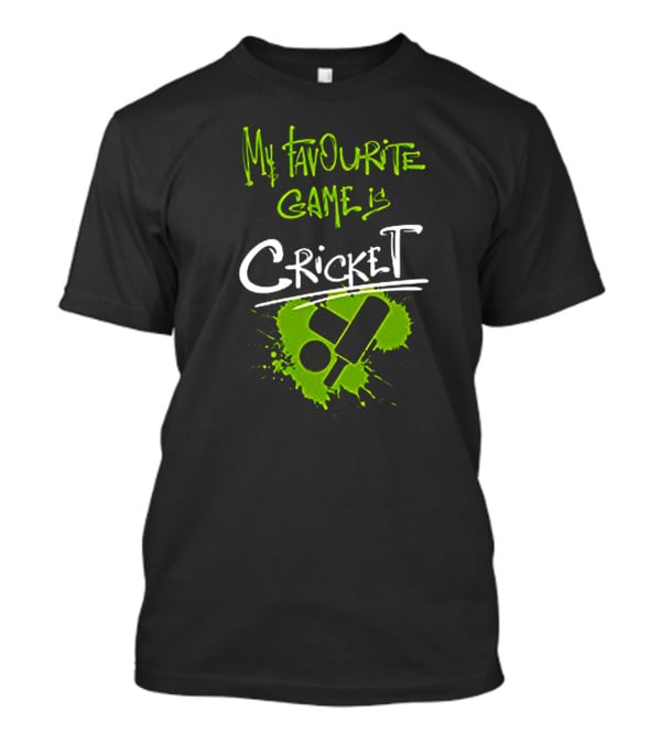 My Favourite Game Is Cricket T-Shirt