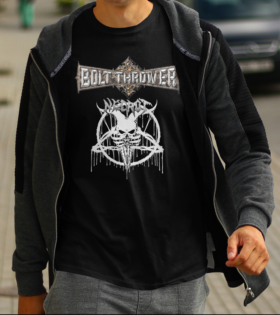 Bolt Thrower Necrot Skull Emblem T-Shirt