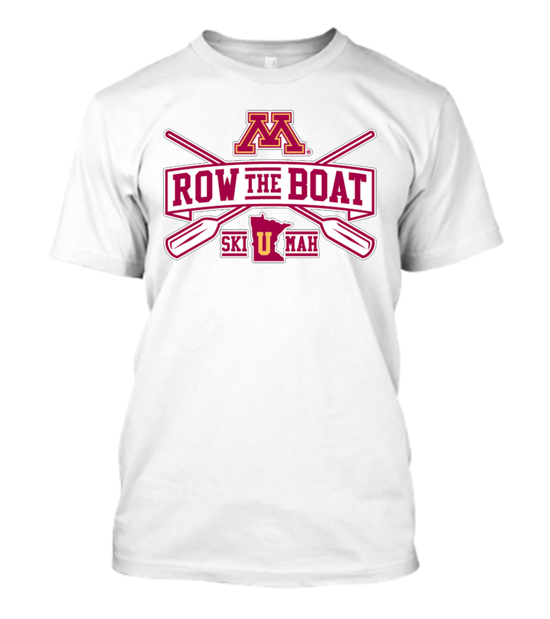 University Of Minnesota Row The Boat Ski-U-Mah T-Shirt