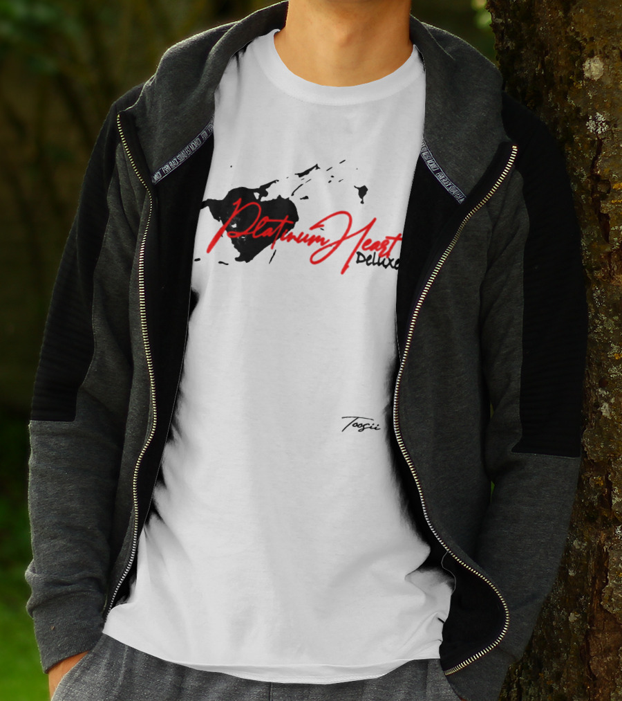Toosii Platinum Heart Deluxe Merch T-Shirt