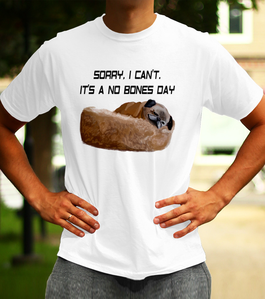 Sorry I Can't It's A No Bones Day T-Shirt