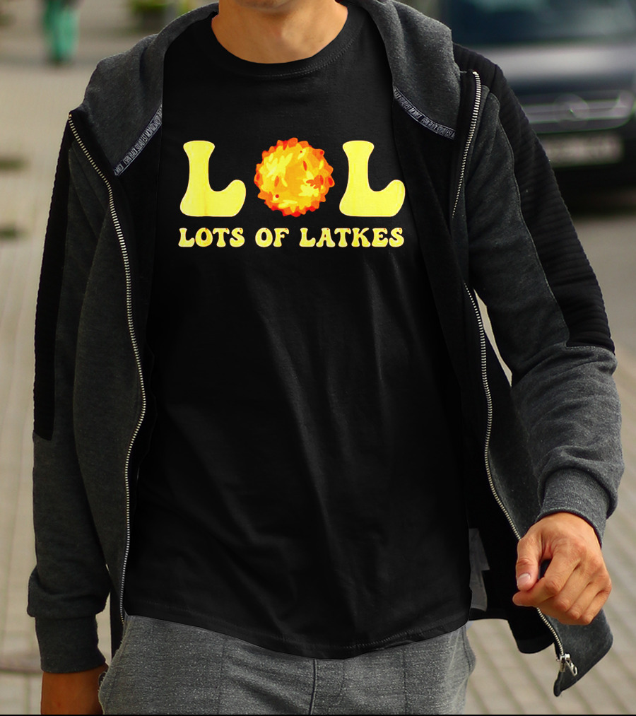 Happy Hanukkah LOL Lots Of Latkes T-Shirt