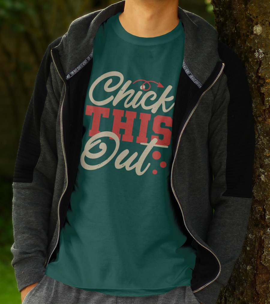 Chick This Out Arrow And Dots T-Shirt