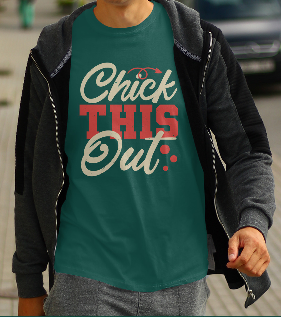 Chick This Out Arrow And Dots T-Shirt