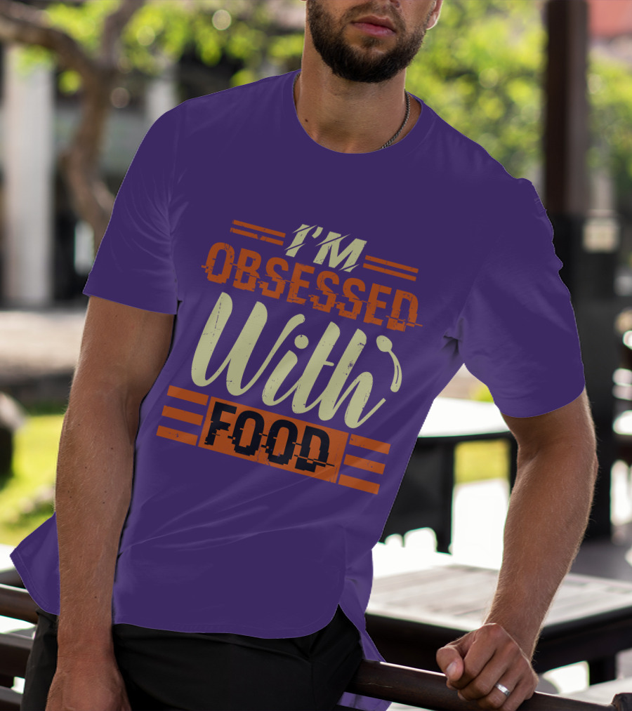 I’m Obsessed With Food Orange T-Shirt