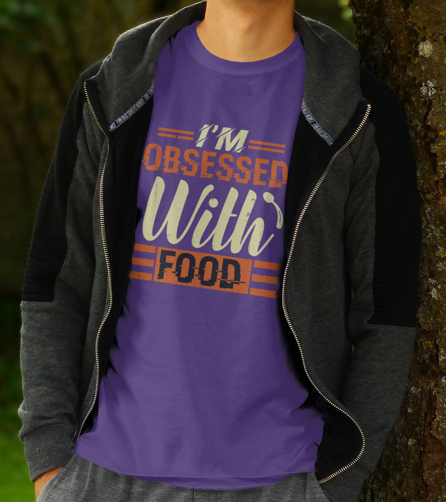 I’m Obsessed With Food Orange T-Shirt