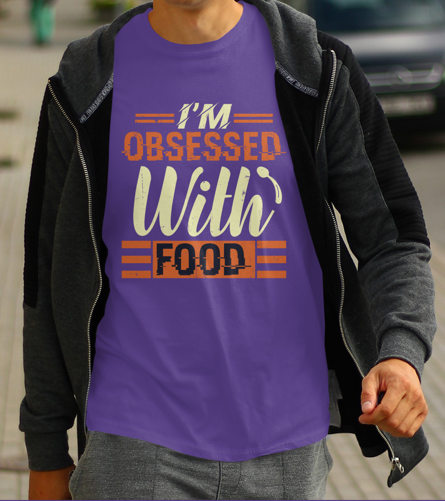 I’m Obsessed With Food Orange T-Shirt