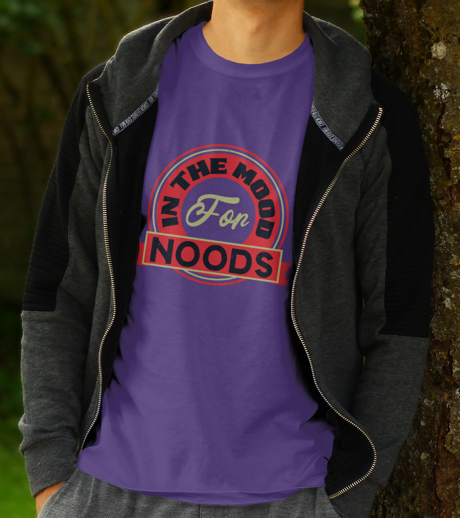In The Mood For Noods Circle Emblem T-Shirt