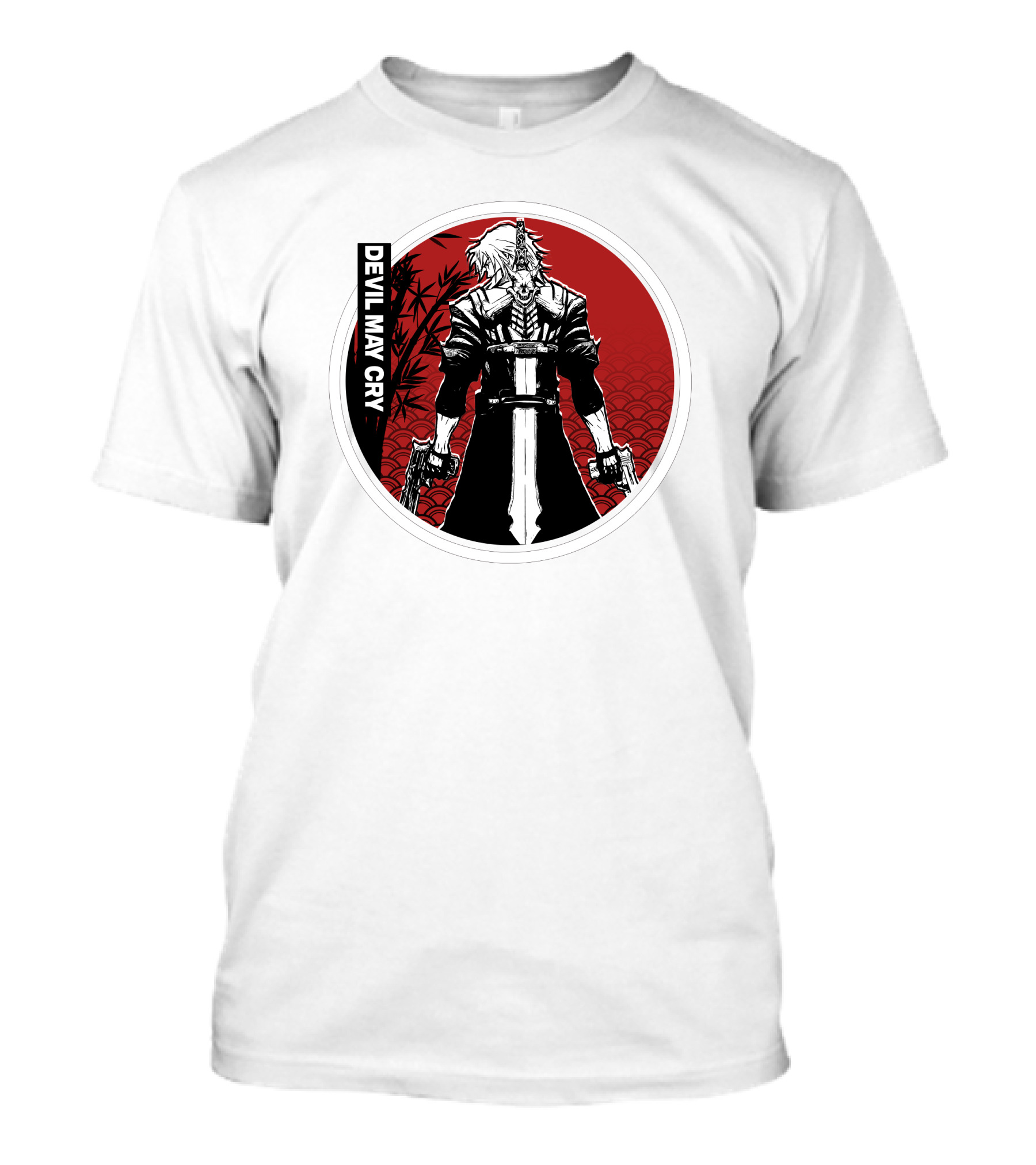 DEVIL MAY CRY Red Circle Character T-Shirt