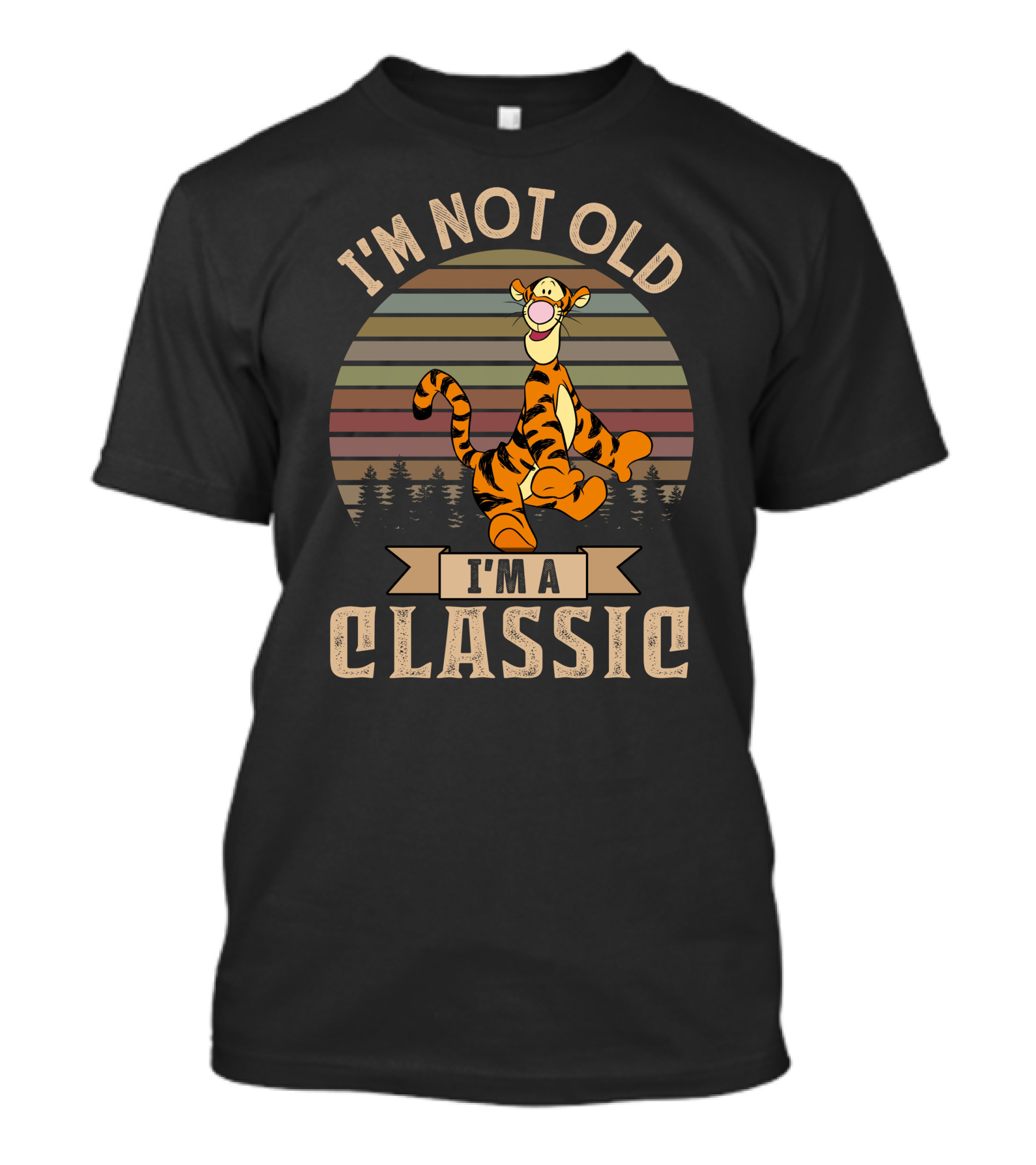 I'm Not Old I'm A Classic Tigger Retro Style T-Shirt