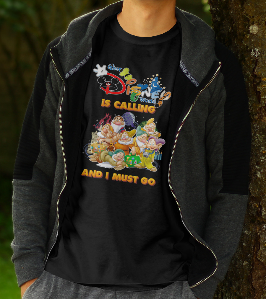Walt Disney World Seven Dwarfs Is Calling And I Must Go T-Shirt