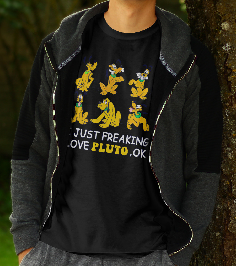 I Just Freaking Love Pluto Ok T-Shirt