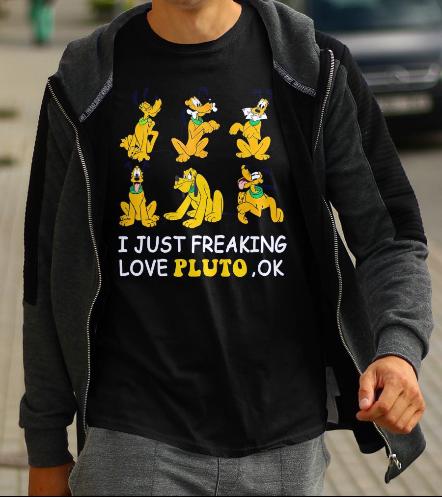 I Just Freaking Love Pluto Ok T-Shirt