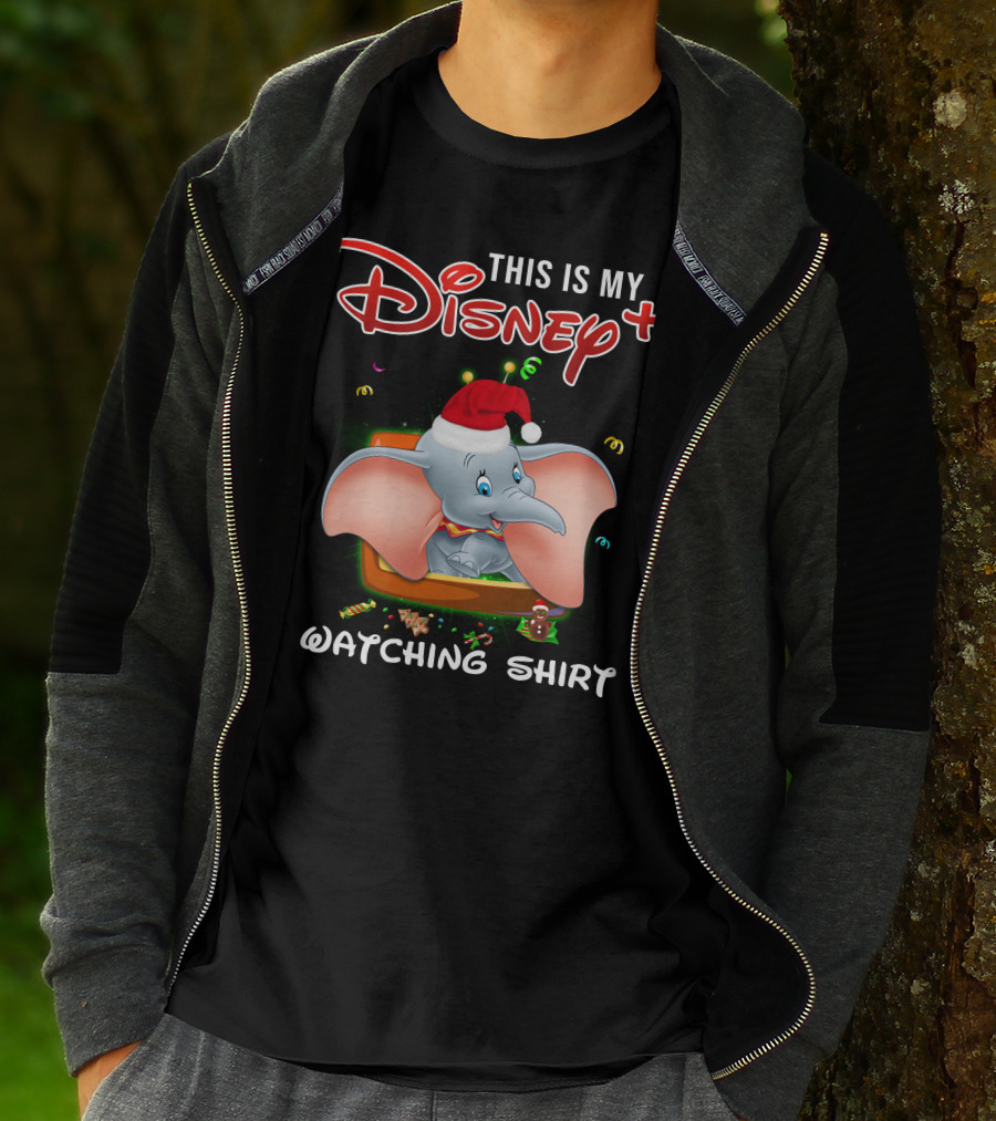 This Is My Disney+ Dumbo Watching T-Shirt