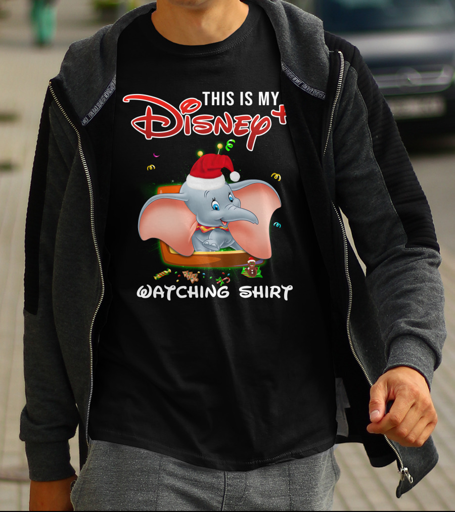 This Is My Disney+ Dumbo Watching T-Shirt