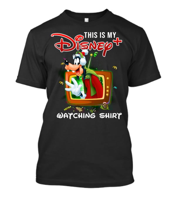 This Is My Disney+ Goofy Watching T-Shirt