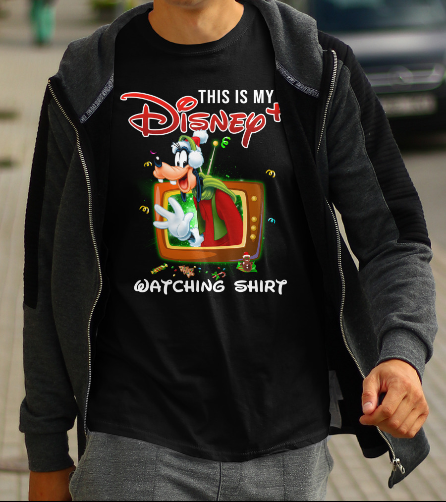 This Is My Disney+ Goofy Watching T-Shirt
