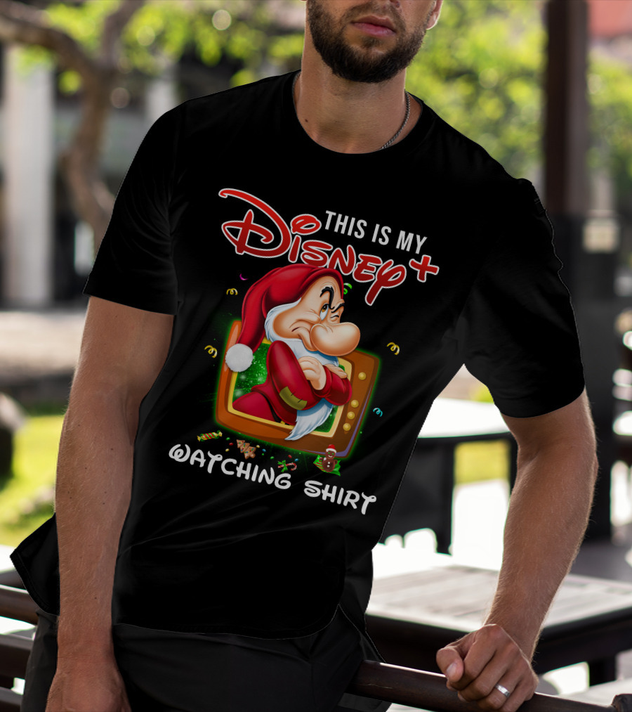 This Is My Disney+ Grumpy Watching T-Shirt