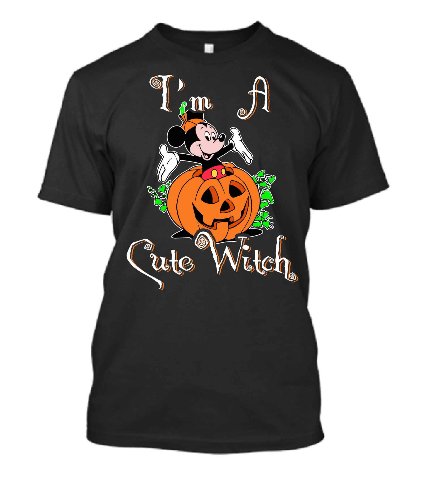 I'm A Cute Witch Halloween 35 T-Shirt
