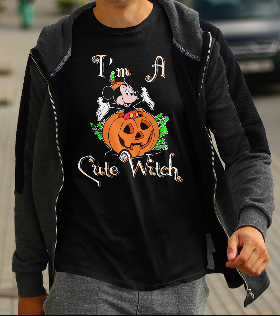 I'm A Cute Witch Halloween 35 T-Shirt