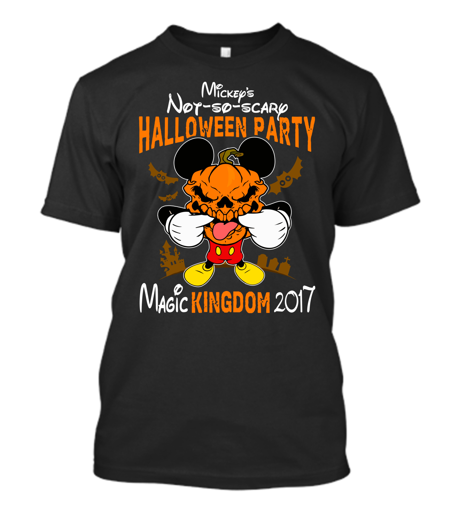 Mickey's Not-So-Scary Halloween Party Magic Kingdom 2017 T-Shirt