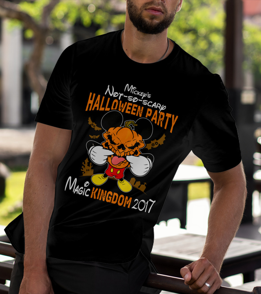 Mickey's Not-So-Scary Halloween Party Magic Kingdom 2017 T-Shirt