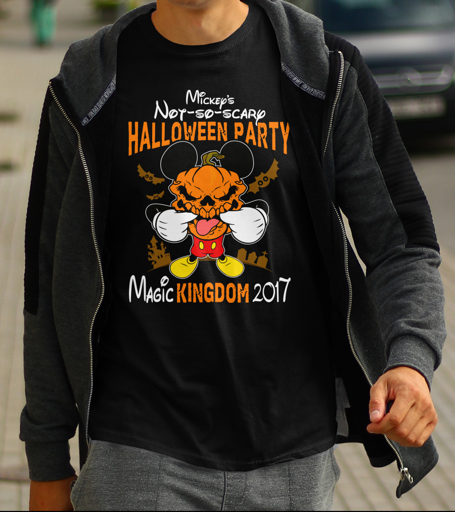 Mickey's Not-So-Scary Halloween Party Magic Kingdom 2017 T-Shirt