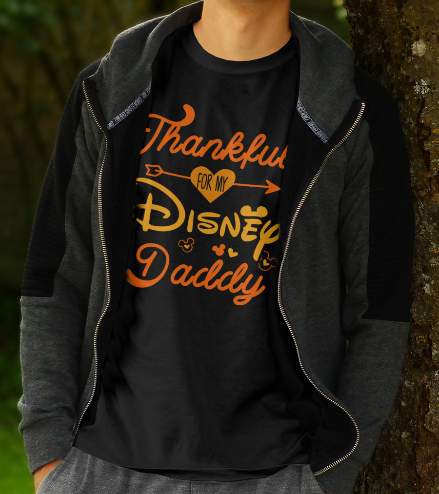Thankful For My Disney Daddy T-Shirt