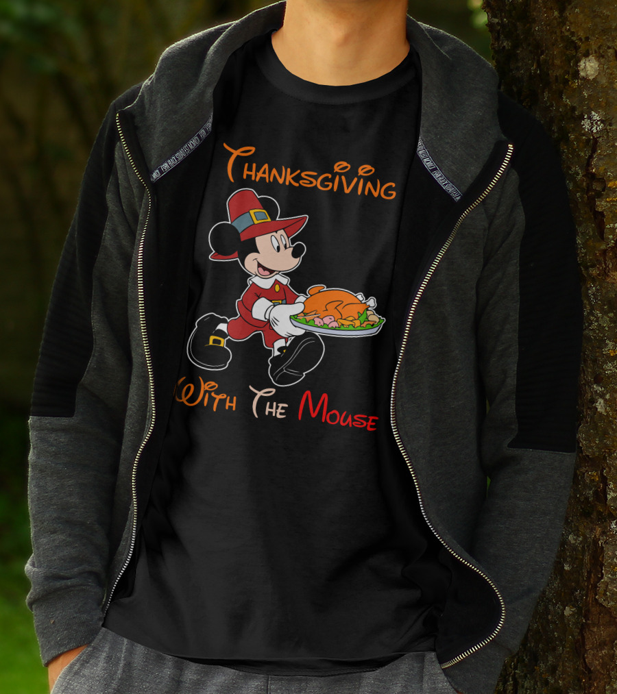 Thanksgiving With The Mouse T-Shirt